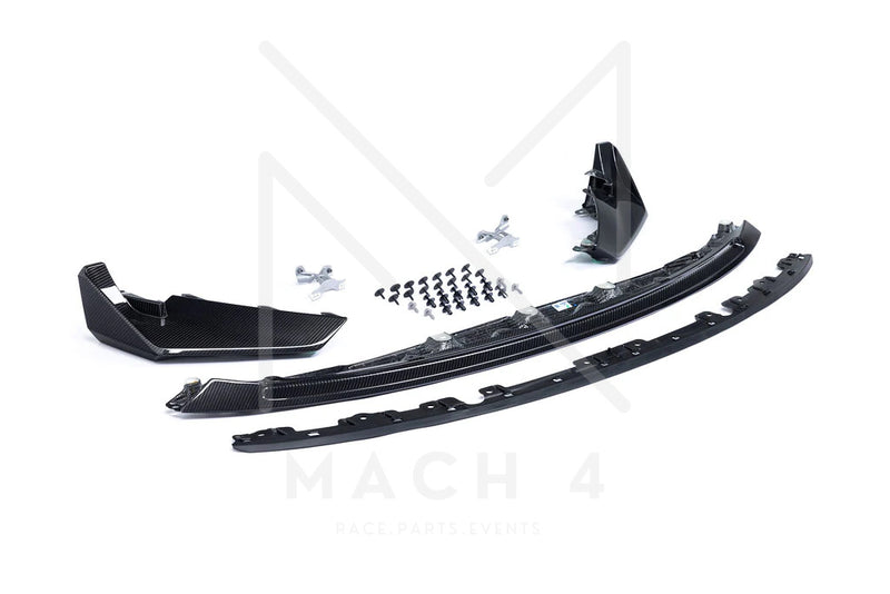 Laden Sie das Bild in Galerie -Viewer, BMW M4 CSL Carbon Frontlippe für BMW M3 / M4 G80/G81/G82/G83 - 51758085420