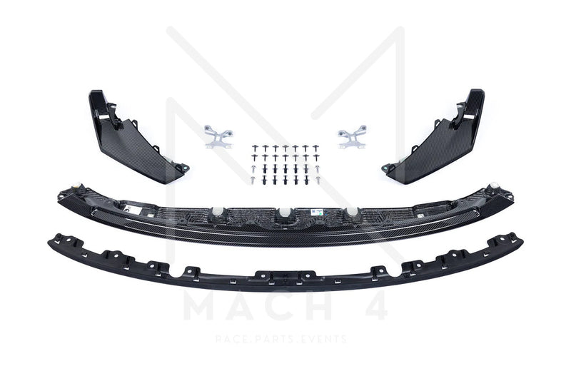 Laden Sie das Bild in Galerie -Viewer, BMW M4 CSL Carbon Frontlippe für BMW M3 / M4 G80/G81/G82/G83 - 51758085420
