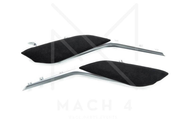 Laden Sie das Bild in Galerie -Viewer, BMW M Performance Knie Pads / Knee Pad Set Alcantara für BMW M2 G87 - 51955A271B6