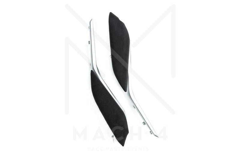 Laden Sie das Bild in Galerie -Viewer, BMW M Performance Knie Pads / Knee Pad Set Alcantara für BMW M3 G80/G81 / M4 G82/G83 - 51955A271B6