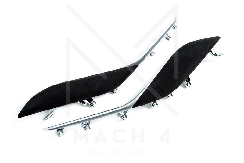 Laden Sie das Bild in Galerie -Viewer, BMW M Performance Knie Pads / Knee Pad Set Alcantara für BMW M2 G87 - 51955A271B6