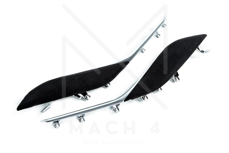 Laden Sie das Bild in Galerie -Viewer, BMW M Performance Knie Pads / Knee Pad Set Alcantara für BMW M3 G80/G81 / M4 G82/G83 - 51955A271B6