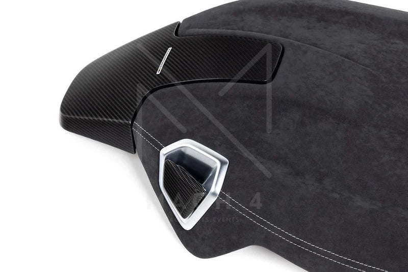 Laden Sie das Bild in Galerie -Viewer, BMW M Performance Rückwand Alcantara/Carbon Sportsitze Set für BMW 2er M240i G42 - 52105A40303/52105A40301