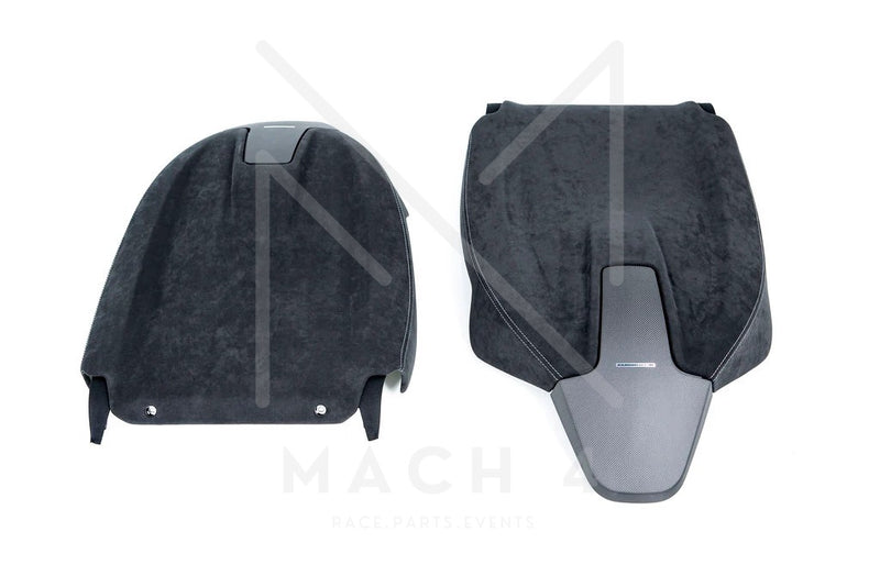 Laden Sie das Bild in Galerie -Viewer, BMW M Performance Rückwand Alcantara/Carbon Sportsitze Set für BMW 3er G20/G21 - 52105A40302 / 52105A40304