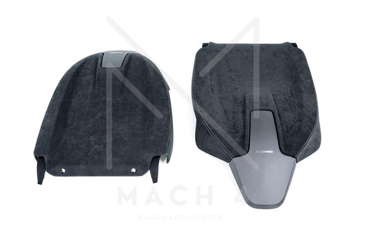 BMW M Performance Rückwand Alcantara/Carbon Sportsitze Set für BMW i4 G26 - 52105A40302 / 52105A40304