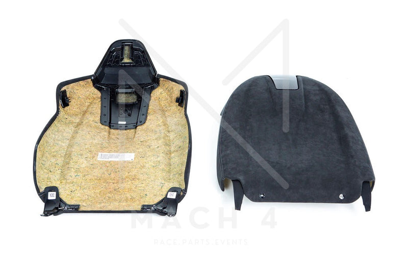 Laden Sie das Bild in Galerie -Viewer, BMW M Performance Rückwand Alcantara/Carbon Sportsitze Set für BMW i4 G26 - 52105A40302 / 52105A40304
