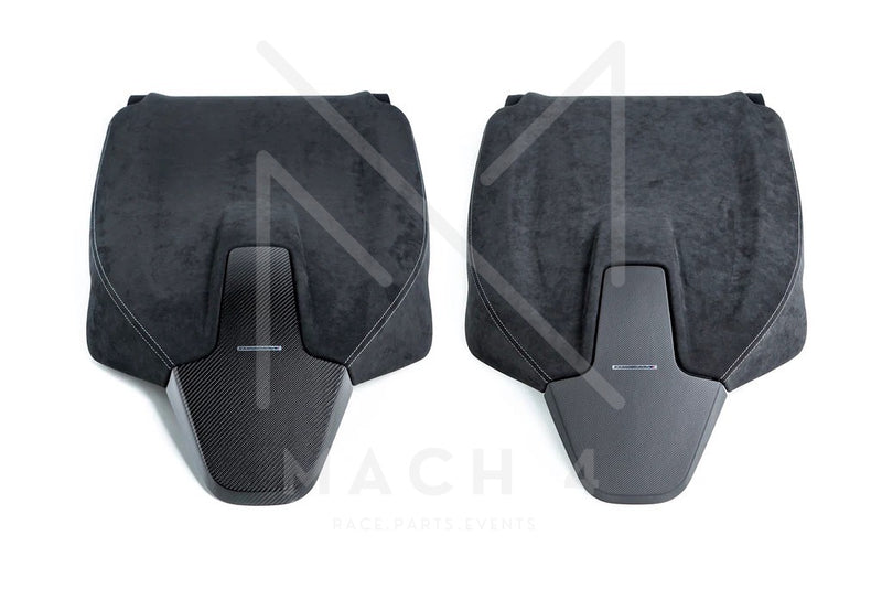 Laden Sie das Bild in Galerie -Viewer, BMW M Performance Rückwand Alcantara/Carbon Sportsitze Set für BMW 3er G20/G21 - 52105A40302 / 52105A40304