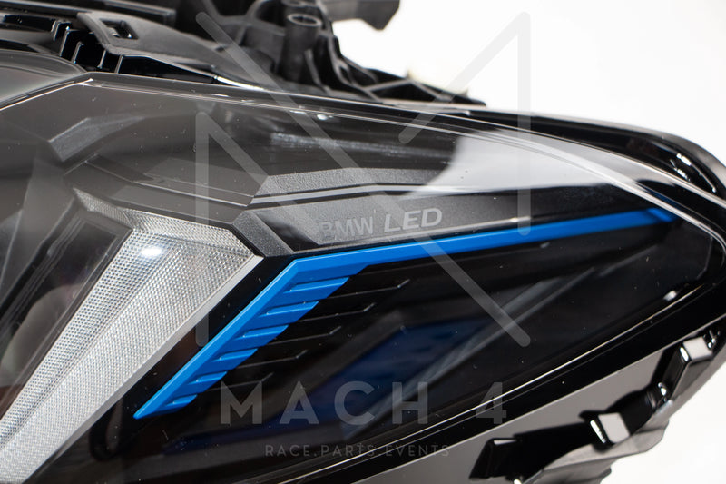 Laden Sie das Bild in Galerie -Viewer, BMW Original LCI adaptive LED Scheinwerfer Black Line / LCI LED adaptive Headlights für BMW M3 G80/G81 / M4 G82/G83 - 63115B35F59/63115B35F60