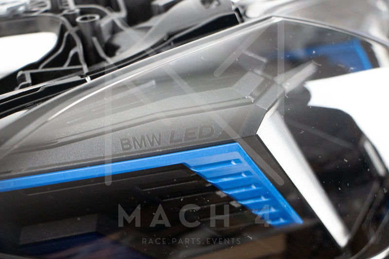 Laden Sie das Bild in Galerie -Viewer, BMW Original LCI adaptive LED Scheinwerfer Black Line / LCI LED adaptive Headlights für BMW M3 G80/G81 / M4 G82/G83 - 63115B35F59/63115B35F60