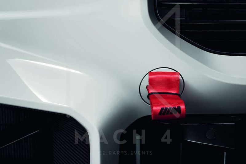 Laden Sie das Bild in Galerie -Viewer, BMW M Performance Tow Strap / Abschleppband / Schlaufe rot für BMW M2 / M2 Competition / M2 CS F87 - 72155A709F6