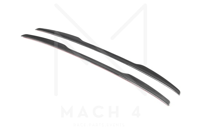 Laden Sie das Bild in Galerie -Viewer, Alpha-N Carbon Gurney Flap Class 3 Set für BMW M2 G87 - AN-0710