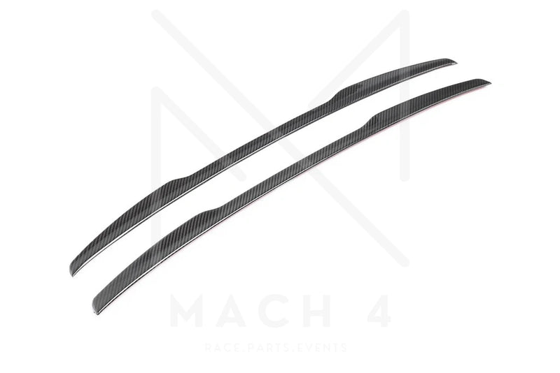 Laden Sie das Bild in Galerie -Viewer, Alpha-N Carbon Gurney Flap Class 3 Set für BMW M2 G87 - AN-0710