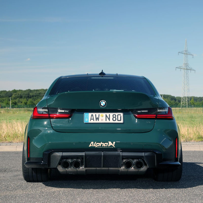 Laden Sie das Bild in Galerie -Viewer, Alpha-N Carbon Heckklappe CSL Style / Trunk CSL Style für BMW M3 G80 - AN-0721