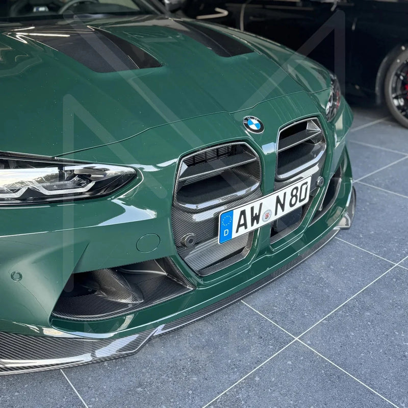 Laden Sie das Bild in Galerie -Viewer, Alpha-N Carbon Frontgrill Niere / Front Grill für BMW M3 G80/G81 / M4 G82/G83 - AN-0723