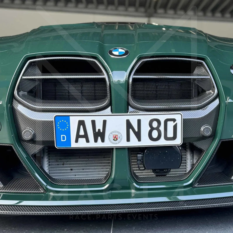 Laden Sie das Bild in Galerie -Viewer, Alpha-N Carbon Frontgrill Niere / Front Grill für BMW M3 G80/G81 / M4 G82/G83 - AN-0723