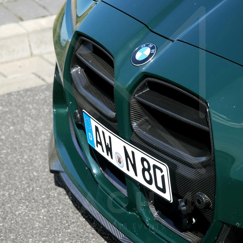 Laden Sie das Bild in Galerie -Viewer, Alpha-N Carbon Frontgrill Niere / Front Grill für BMW M3 G80/G81 / M4 G82/G83 - AN-0723