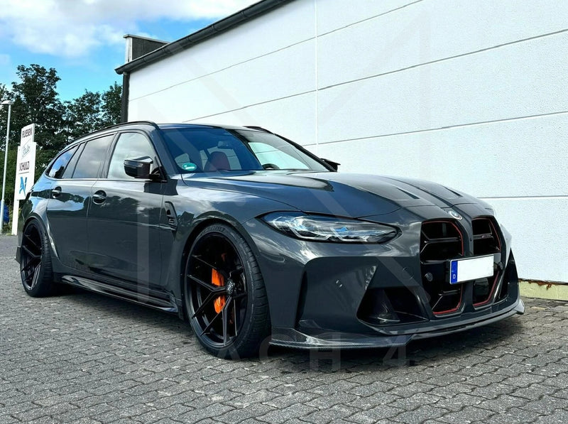 Laden Sie das Bild in Galerie -Viewer, Alpha-N Carbon Frontlippe / Front Spoiler für BMW M3 G80/G81 / M4 G82/G83 - AN-0725