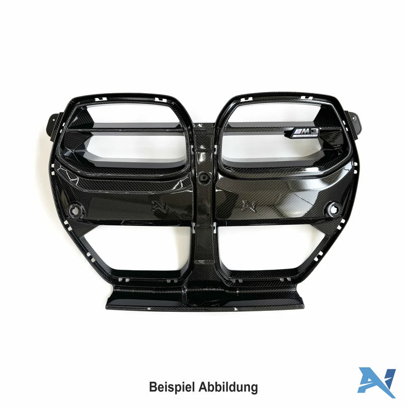 Laden Sie das Bild in Galerie -Viewer, Alpha-N Grill Emblem Einsatz / Front Grill Emblem Retainer für BMW M3 G80/G81 / M4 G82/G83 G8x - AN-727