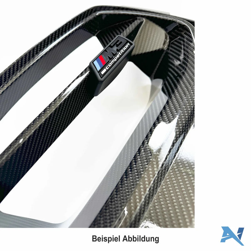 Laden Sie das Bild in Galerie -Viewer, Alpha-N Grill Emblem Einsatz / Front Grill Emblem Retainer für BMW M3 G80/G81 / M4 G82/G83 G8x - AN-727