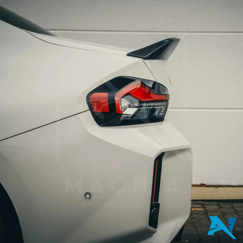 Laden Sie das Bild in Galerie -Viewer, Alpha-N Carbon Spoilerlippe Heckklappe / Trunk Spoiler für BMW M2 G87 / M240i G42 - AN-0733