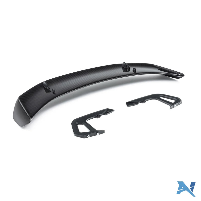 Laden Sie das Bild in Galerie -Viewer, Alpha-N Carbon Swan Neck Heckflügel / Wing für BMW M2 G87 G8x - AN-0737