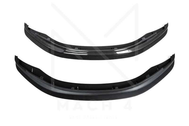 Laden Sie das Bild in Galerie -Viewer, Alpha-N Carbon Frontlippe / Frontspoiler verstellbar GTS-Style für BMW M3 E92 / M3 E90 - AN-CFK2007/AN-CFK2021