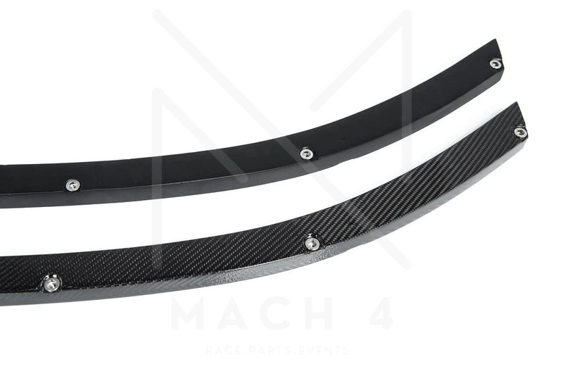 Laden Sie das Bild in Galerie -Viewer, Alpha-N Carbon Frontlippe / Frontspoiler verstellbar GTS-Style für BMW M3 E92 / M3 E90 - AN-CFK2007/AN-CFK2021