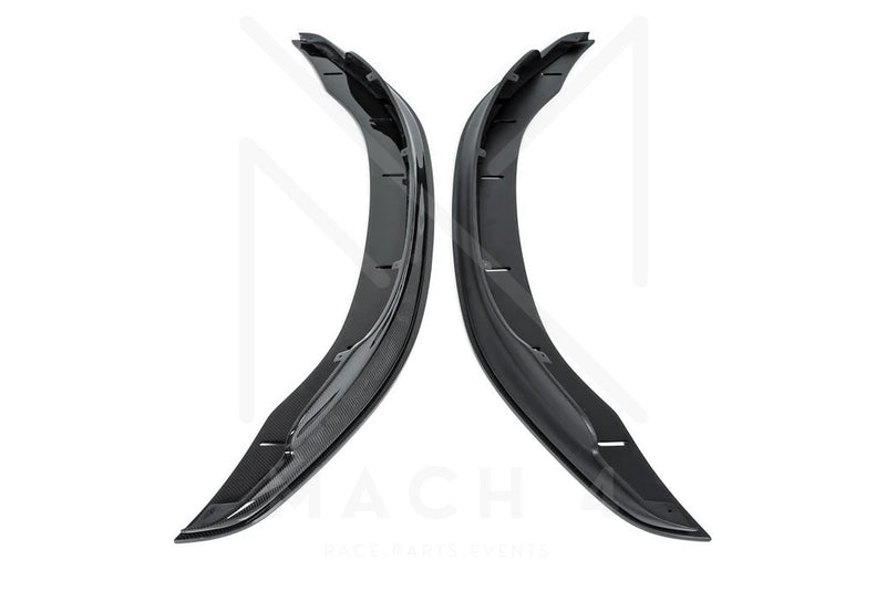 Laden Sie das Bild in Galerie -Viewer, Alpha-N Carbon Frontlippe / Frontspoiler verstellbar GTS-Style für BMW M3 E92 / M3 E90 - AN-CFK2007/AN-CFK2021