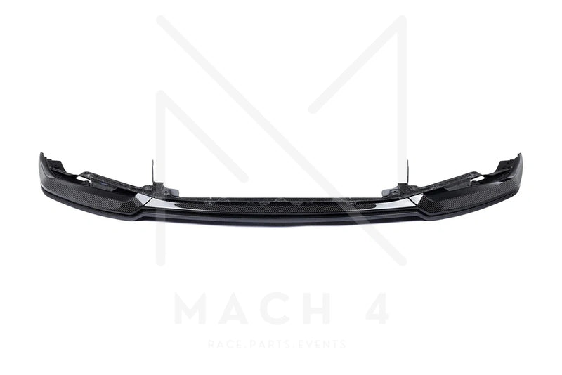 Laden Sie das Bild in Galerie -Viewer, Alpha-N Carbon Frontlippe Class 3 + Splitter verstellbar / Adjustable Front Lip für BMW M2 G87 - AN-0530