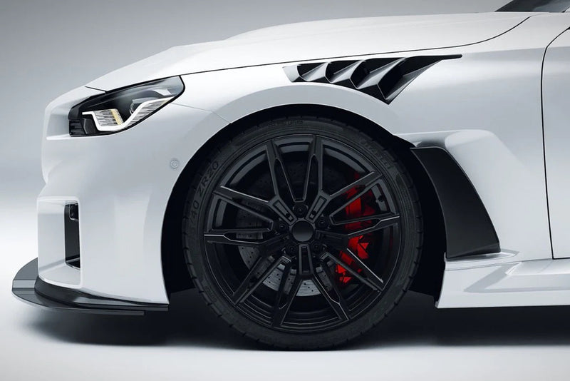 Laden Sie das Bild in Galerie -Viewer, Alpha-N Carbon Frontlippe Class 3 + Splitter verstellbar / Adjustable Front Lip für BMW M2 G87 - AN-0530