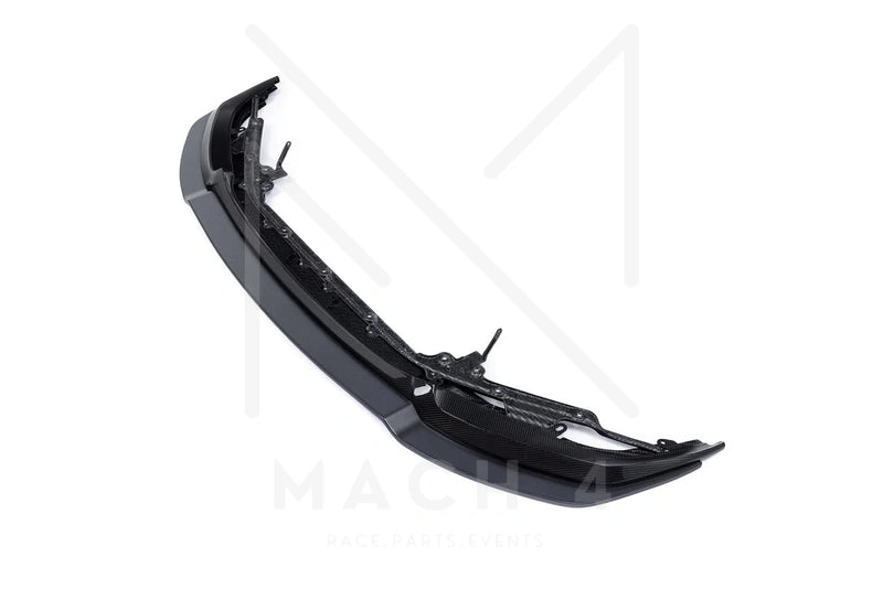 Laden Sie das Bild in Galerie -Viewer, Alpha-N Carbon Frontlippe Class 3 + Splitter verstellbar / Adjustable Front Lip für BMW M2 G87 - AN-0530