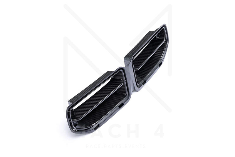 Laden Sie das Bild in Galerie -Viewer, Alpha-N Carbon Niere Grill / Front Grille für BMW M2 G87 - AN-0529