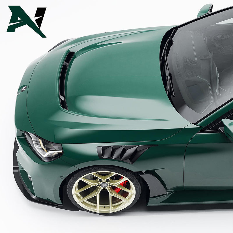 Laden Sie das Bild in Galerie -Viewer, Alpha-N Carbon Hood Insert / Haubeneinsatz / Vent für BMW M2 G87 - AN-G8706