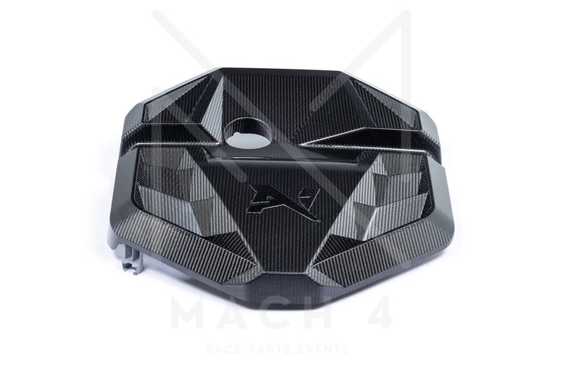 Laden Sie das Bild in Galerie -Viewer, Alpha-N Carbon Motorabdeckung / Engine Cover für BMW M2 G87 / M3 G80 / G81 / M4 G82 / G83 G8x S58 Motor - AN-G8707
