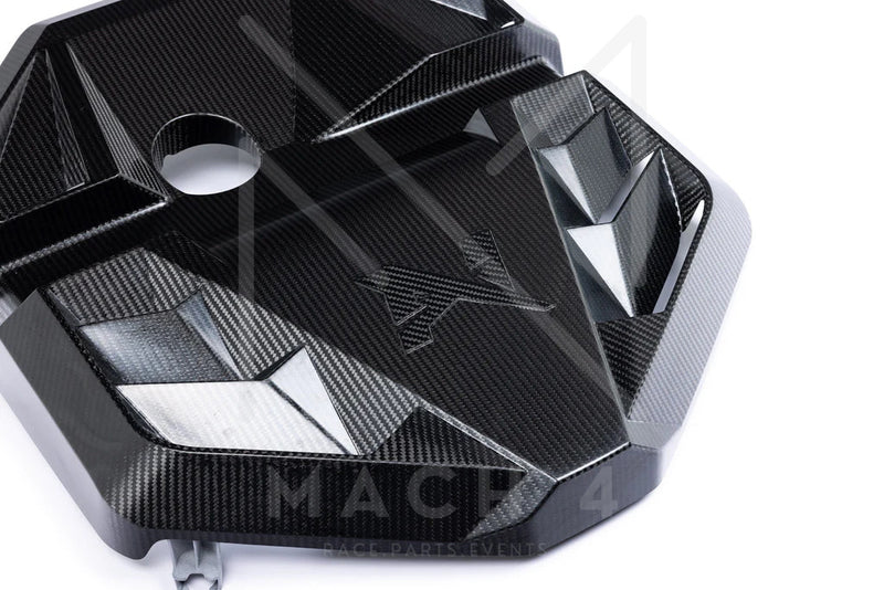 Laden Sie das Bild in Galerie -Viewer, Alpha-N Carbon Motorabdeckung / Engine Cover für BMW M2 G87 G8x S58 Motor - AN-0631