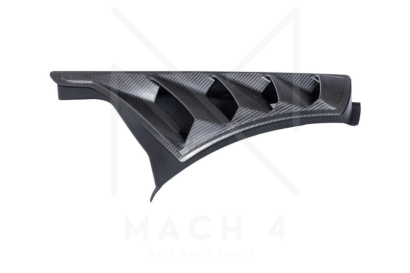Laden Sie das Bild in Galerie -Viewer, Alpha-N Carbon Kotflügel mit Aero-Blade und Lüftungsöffnungen V4 Set / Carbon Vented Front Fender with Blades V4 Set für BMW M2 G87 - AN-0525
