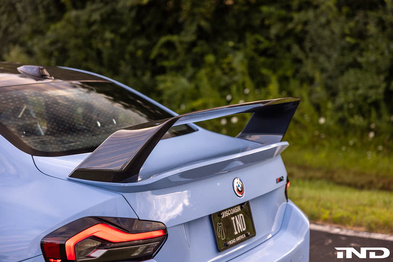 Laden Sie das Bild in Galerie -Viewer, Alpha-N Carbon Heckflügel Class 3 für BMW M2 G87 - AN-0527