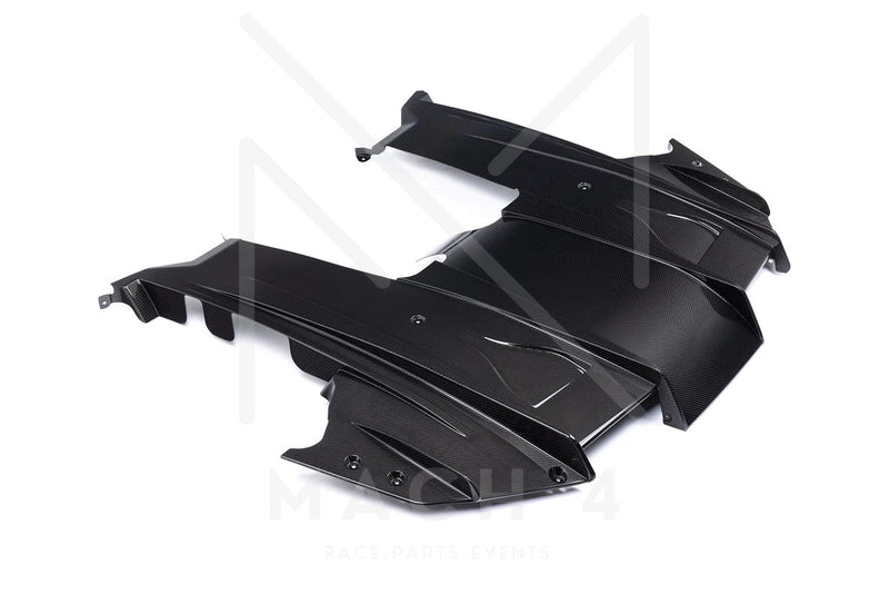 Laden Sie das Bild in Galerie -Viewer, Alpha-N Carbon Diffusor Underfloor / Unterboden Kit für BMW M2 G87 - AN-0634