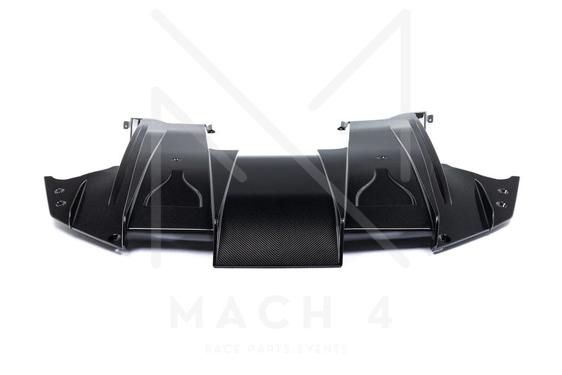 Laden Sie das Bild in Galerie -Viewer, Alpha-N Carbon Diffusor Underfloor / Unterboden Kit für BMW M2 G87 - AN-0634