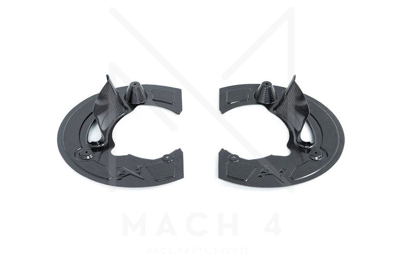 Laden Sie das Bild in Galerie -Viewer, Alpha-N Carbon Ankerbleche / Brake Duct für BMW M3 G80 / G81 / M4 G82 / G83 - AN-G8x011
