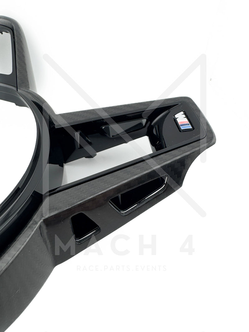 Laden Sie das Bild in Galerie -Viewer, BMW Original LCI Lenkrad abgeflacht Alcantara / Glattleder / LCI Steering Wheel flat bottom alcantara / nappa leder für BMW M3 G80/G81 / M4 G82/G83