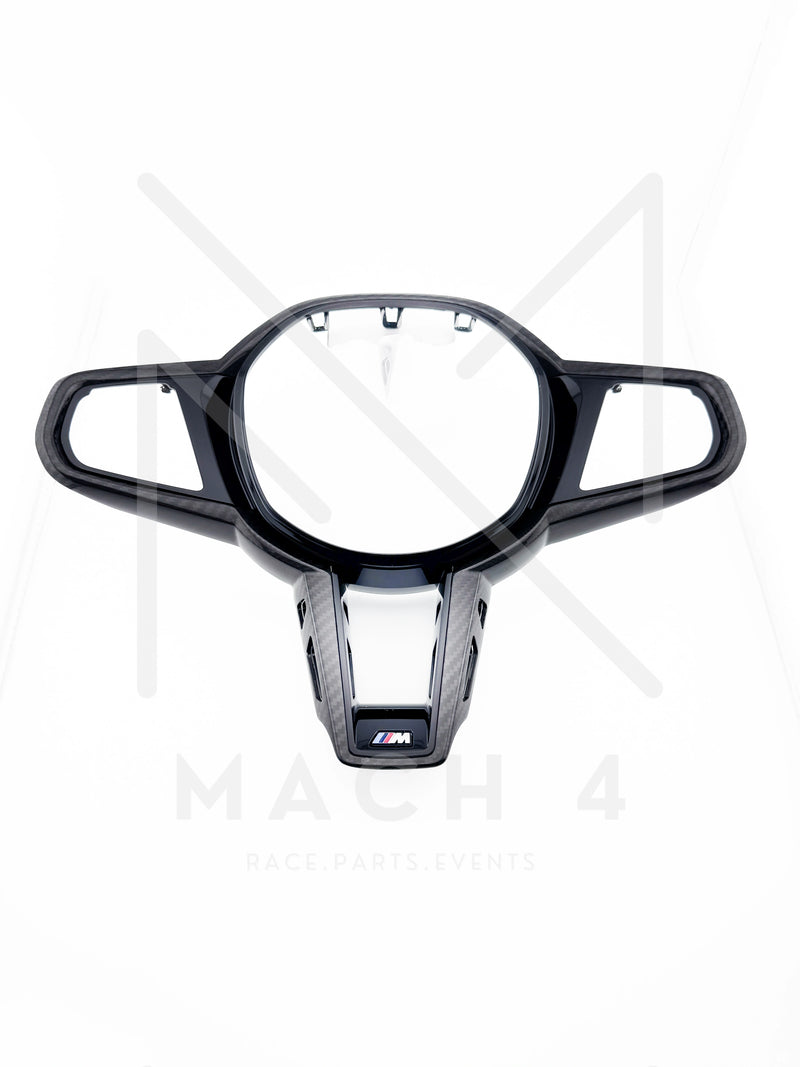 Laden Sie das Bild in Galerie -Viewer, BMW Original LCI Lenkrad abgeflacht Alcantara / Glattleder / LCI Steering Wheel flat bottom alcantara / nappa leder für BMW M3 G80/G81 / M4 G82/G83