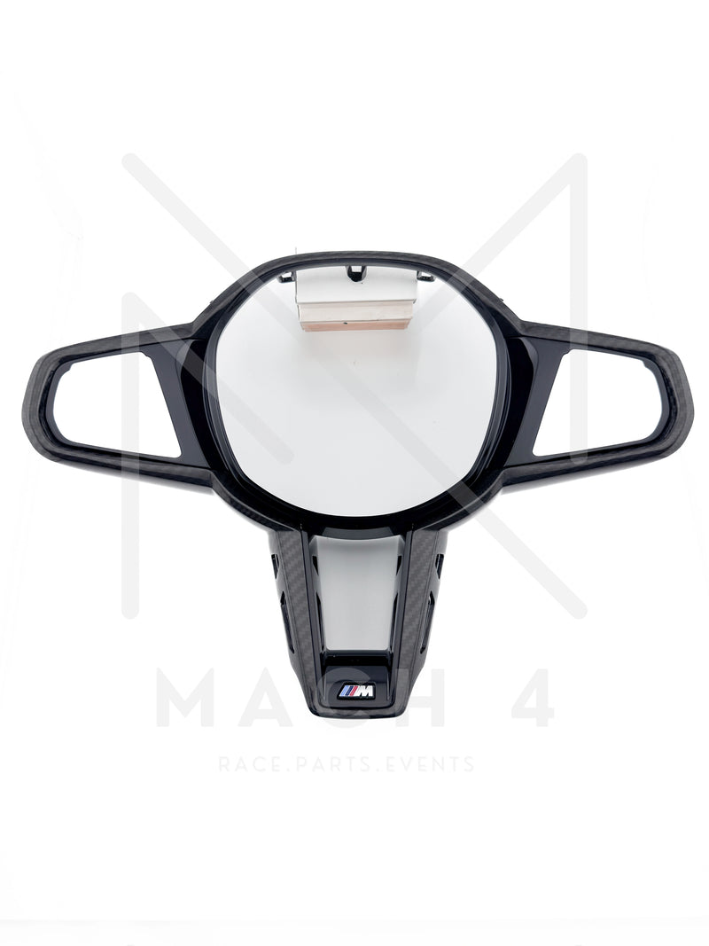 Laden Sie das Bild in Galerie -Viewer, BMW Original LCI Lenkrad abgeflacht Alcantara / Glattleder / LCI Steering Wheel flat bottom alcantara / nappa leder für BMW M3 G80/G81 / M4 G82/G83