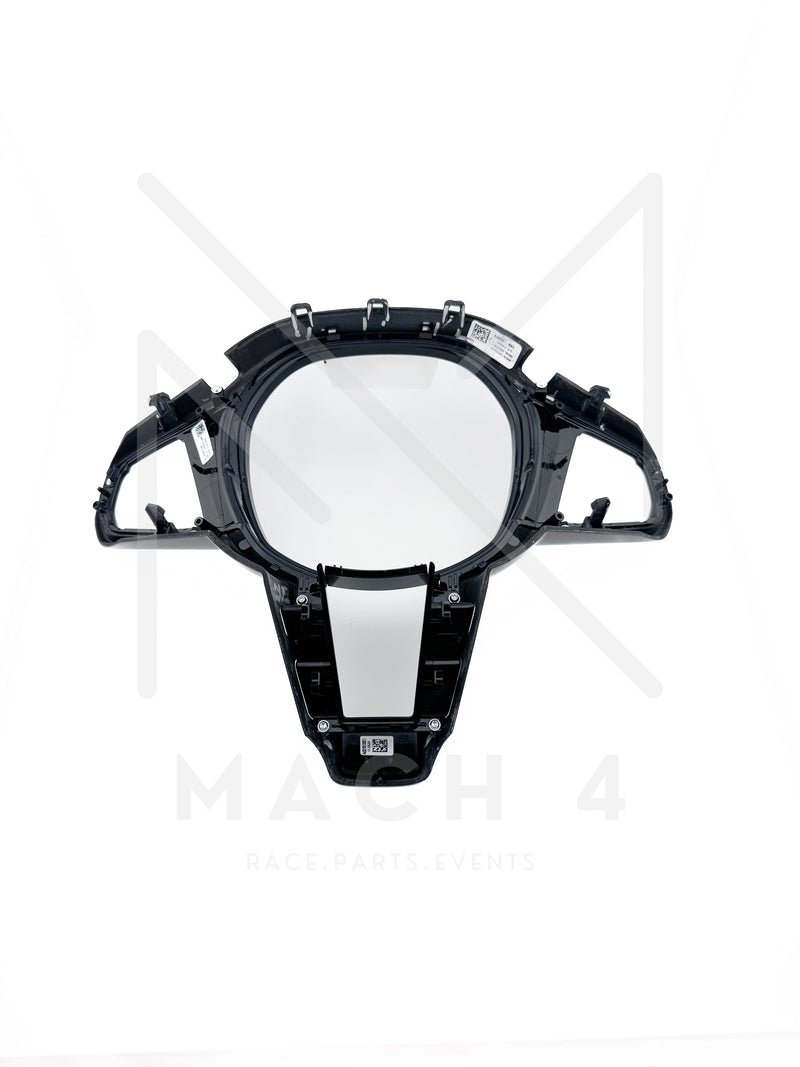 Laden Sie das Bild in Galerie -Viewer, BMW Original LCI Lenkrad abgeflacht Alcantara / Glattleder / LCI Steering Wheel flat bottom alcantara / nappa leder für BMW M3 G80/G81 / M4 G82/G83