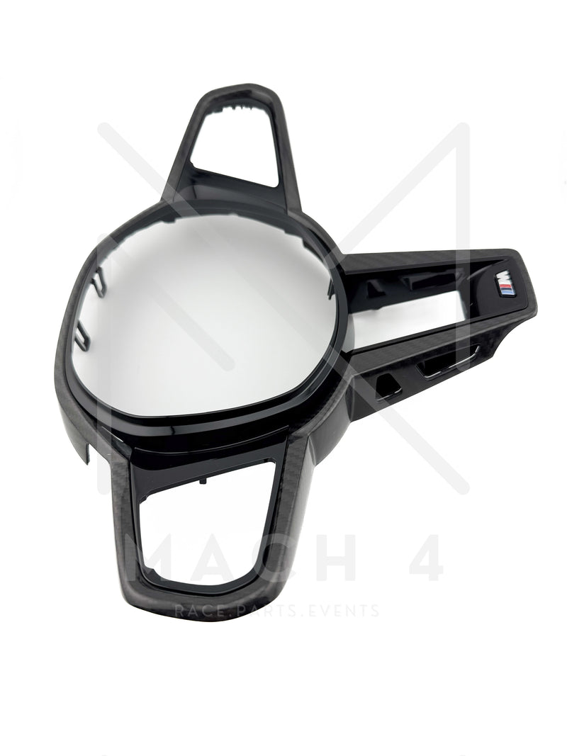 Laden Sie das Bild in Galerie -Viewer, BMW Original LCI Lenkrad abgeflacht Alcantara / Glattleder / LCI Steering Wheel flat bottom alcantara / nappa leder für BMW M3 G80/G81 / M4 G82/G83