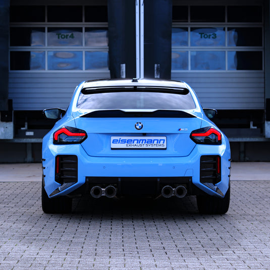 Eisenmann Sport Endschalldämpfer inkl. Endrohren / Abgasanlage für BMW M2 G87 mit EG-Zulassung