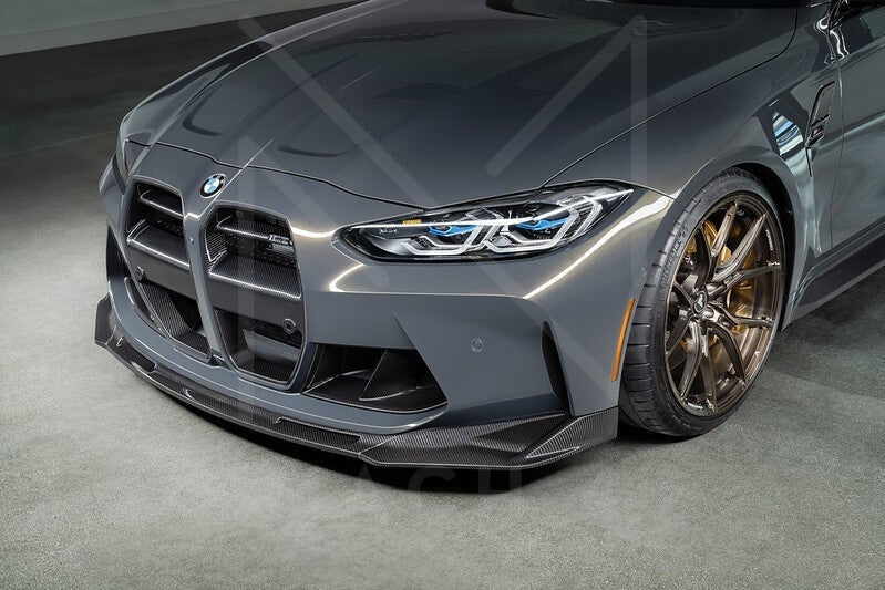 Laden Sie das Bild in Galerie -Viewer, Vorsteiner Carbon Frontlippe / Aero Front Lip für BMW M3 G80/G81 / M4 G82/G83 - BMV3320