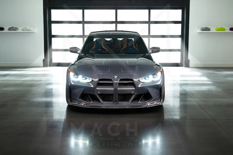 Laden Sie das Bild in Galerie -Viewer, Vorsteiner Carbon Frontlippe / Aero Front Lip für BMW M3 G80/G81 / M4 G82/G83 - BMV3320
