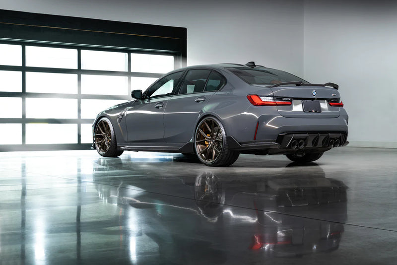 Laden Sie das Bild in Galerie -Viewer, Vorsteiner Carbon Heckspoiler Lippe für BMW M3 G80 - BMV3360