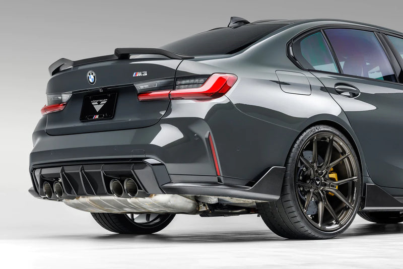 Laden Sie das Bild in Galerie -Viewer, Vorsteiner Carbon Heckspoiler Lippe für BMW M3 G80 - BMV3360